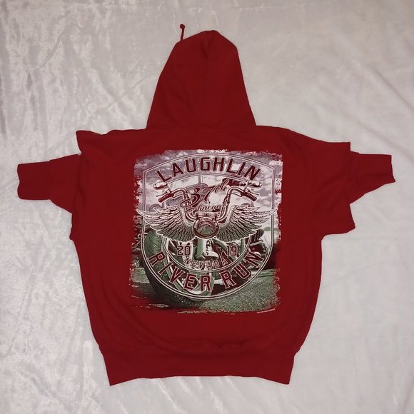 *SOLD* Laughlin River Run 2019 Zip Up Hoodie - Picture 10 of 10